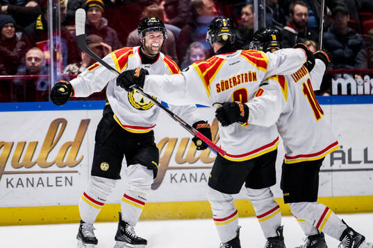 Brynäs Greg Scott jublar