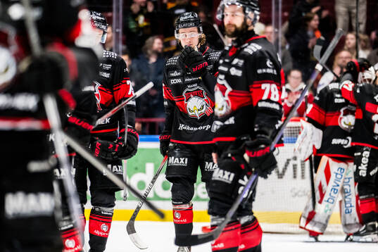 Malmö Redhawks Freddie Larsson deppar