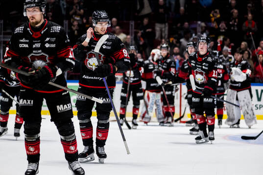 Malmö Redhawks Axel Sundberg deppar