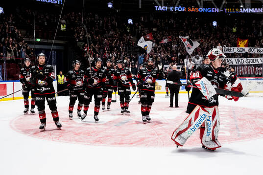 Malmö Redhawks målvakt Oskar Blomgren