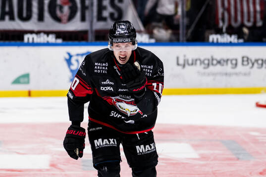 Malmö Redhawks William von Barnekow reagerar