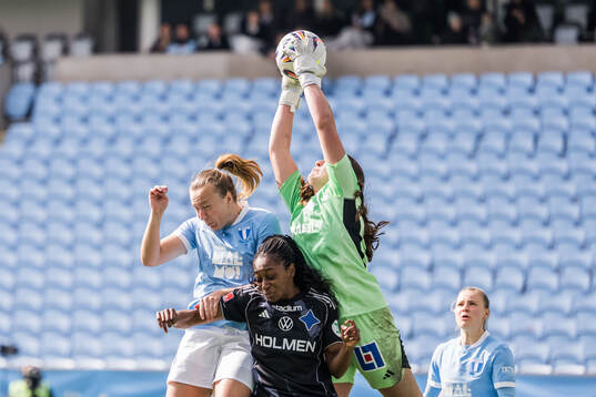 Malmö FFs Sara Kanutte Sørensen Fornes och IFK