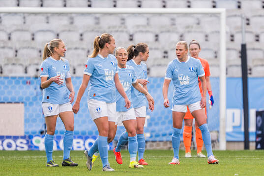Malmö FFs Ellen Löfqvist deppar