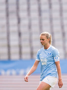 Malmö FFs Nellie Lilja deppar