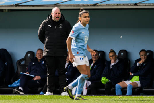 Malmö FFs tränare Jonas Valfridsson