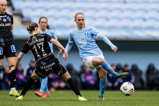 Malmö FFs Tuva Skoog och IFK Norrköpings Alexandra