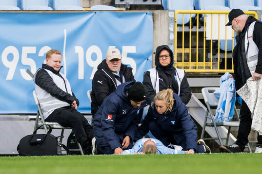 Malmö FFs Tuva Skoog får vård