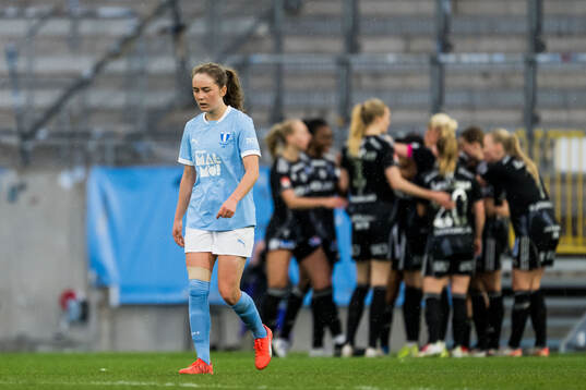 Malmö FFs Matilda Kristell deppar