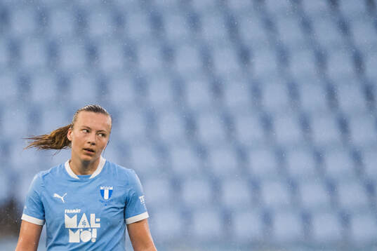 Malmö FFs Sara Kanutte Sørensen Fornes deppar