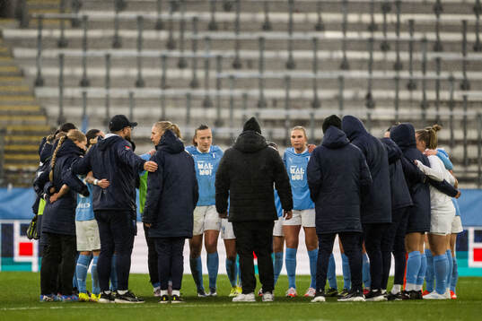 Malmö FFs Sara Kanutte Sørensen Fornes och Ellen Löfqvist
