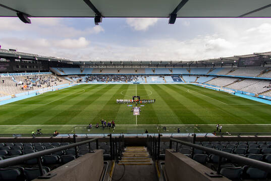 Lineup på Eleda Stadion