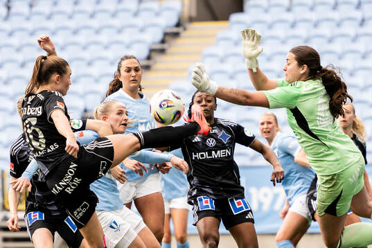 Malmö FFs Tuva Skoog och Isabella D'Aquila oroar mot IFK