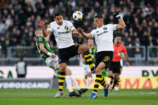 AIKs Sotirios Papagiannopoulos och Filip Benkovic