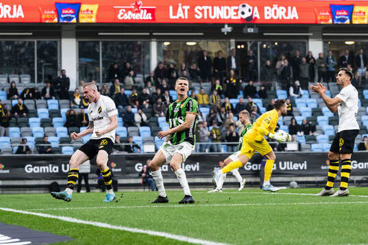 AIKs Thomas Poppler Isherwood och Sotirios Papagiannopoulos
