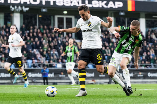 AIKs Sotirios Papagiannopoulos och GAIS Lucas Hedlund