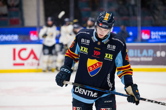 Djurgårdens Hugo Blixt deppar