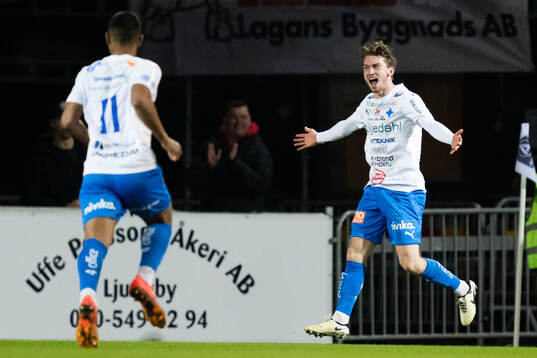 Värnamos Carl Johansson jublar