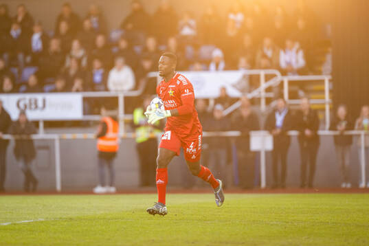 Sirius målvakt Ismael Diawara