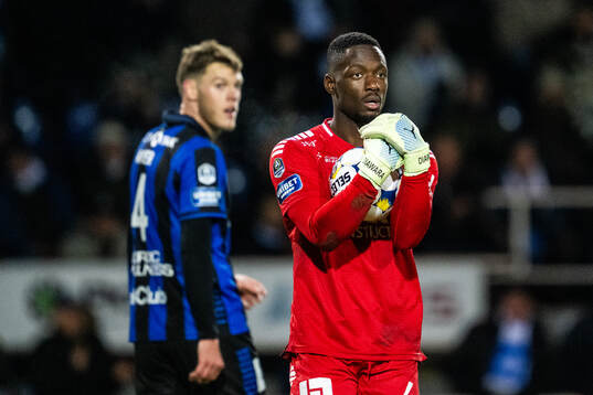 Sirius målvakt Ismael Diawara