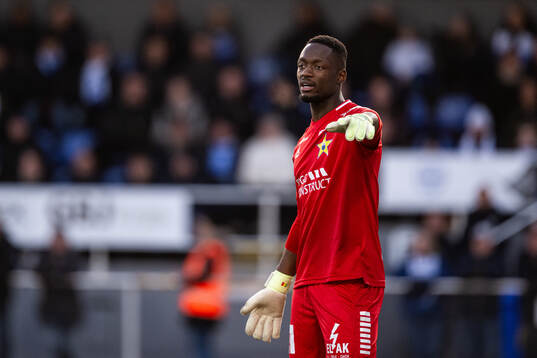 Sirius målvakt Ismael Diawara