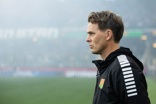 GAIS tränare Fredrik Holmberg