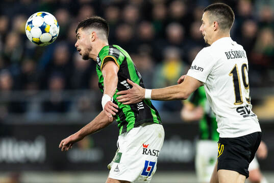 GAIS William Milovanovic och AIKs Dino Besirovic