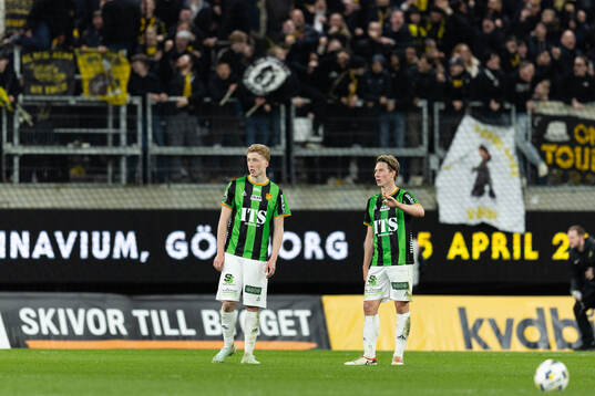 GAIS Filip Beckman och Robin Frej deppar