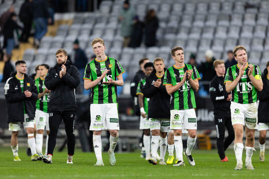 GAIS Filip Beckman, Oskar Ågren och August Wängberg deppar