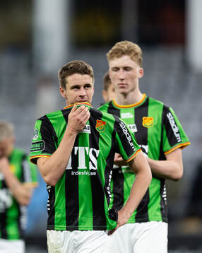 GAIS Oskar Ågren och Filip Beckman deppar
