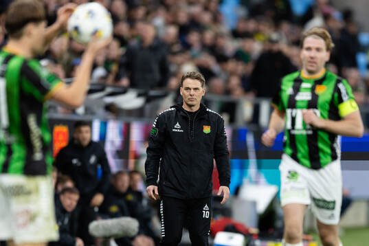 GAIS tränare Fredrik Holmberg