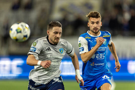 Umeå FCs Alfredo Martiatu Nordeman och Oddevolds Rasmus