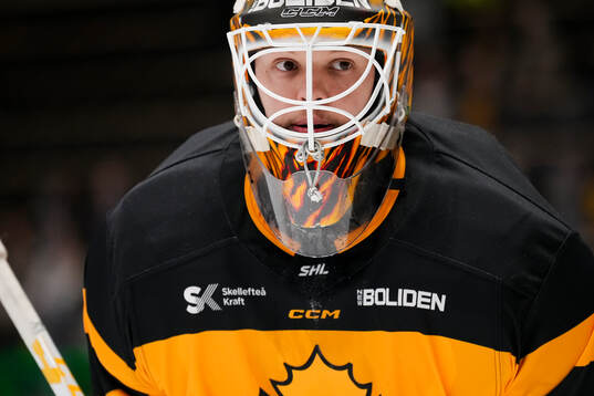 Skellefteås målvakt Linus Söderström