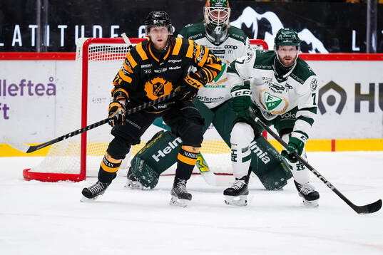 Skellefteås Jonathan Davidsson och Färjestads Axel