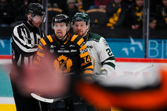 Skellefteås Andreas Johnson och Färjestads Oskar Steen