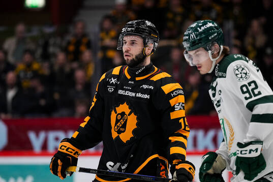 Skellefteås Martins Dzierkals och Färjestads Lucas Forsell