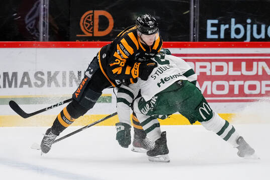 Skellefteås Michael Brandsegg-Nygård och Färjestads