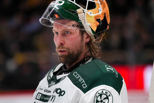 Färjestads målvakt Anders Lindbäck