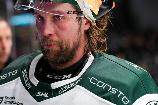 Färjestads målvakt Anders Lindbäck