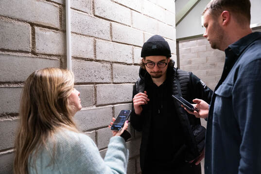 Färjestads David Tomasek deppar i mixade zonen