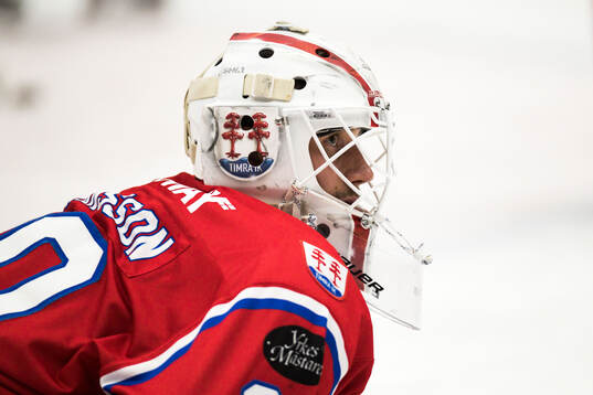 Timrås målvakt Jacob Johansson