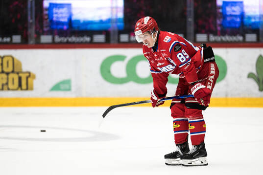 Timrås Oliver Kapanen deppar