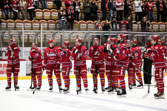 Timrås spelare deppar