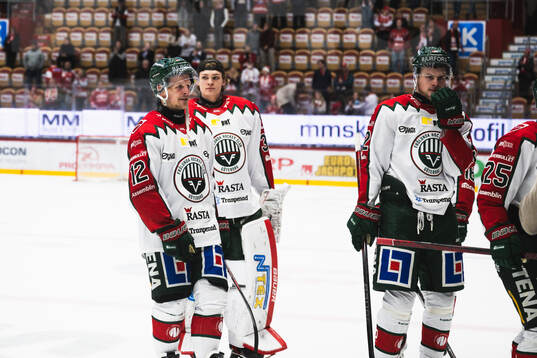 Frölundas Max Friberg jublar