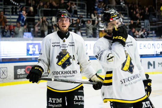 AIKs Alfred Barklund och Eric Norin  deppar