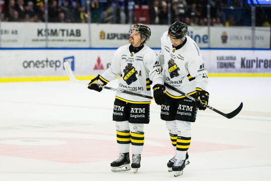 AIKs Gerry Fitzgerald och Oscar Nord deppar