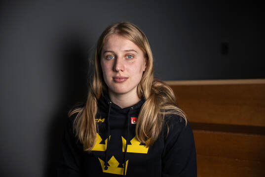Ebba Svensson-Träff of Sweden poses for a portrait at a