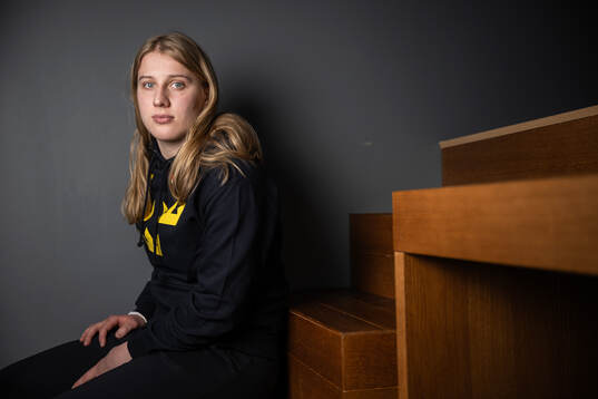 Ebba Svensson-Träff of Sweden poses for a portrait at a