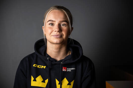 Wilma Sundin of Sweden poses for a portrait at a press event