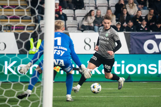 Örebros målvakt Malte Påhlsson och Västerås Jens