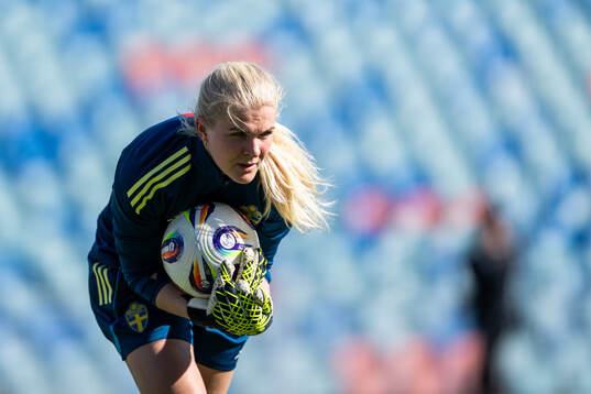 Goalkeeper Emma Holmgren